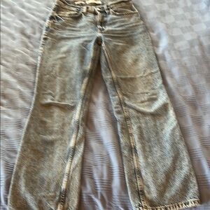 Mango Light Blue Flare Jeans